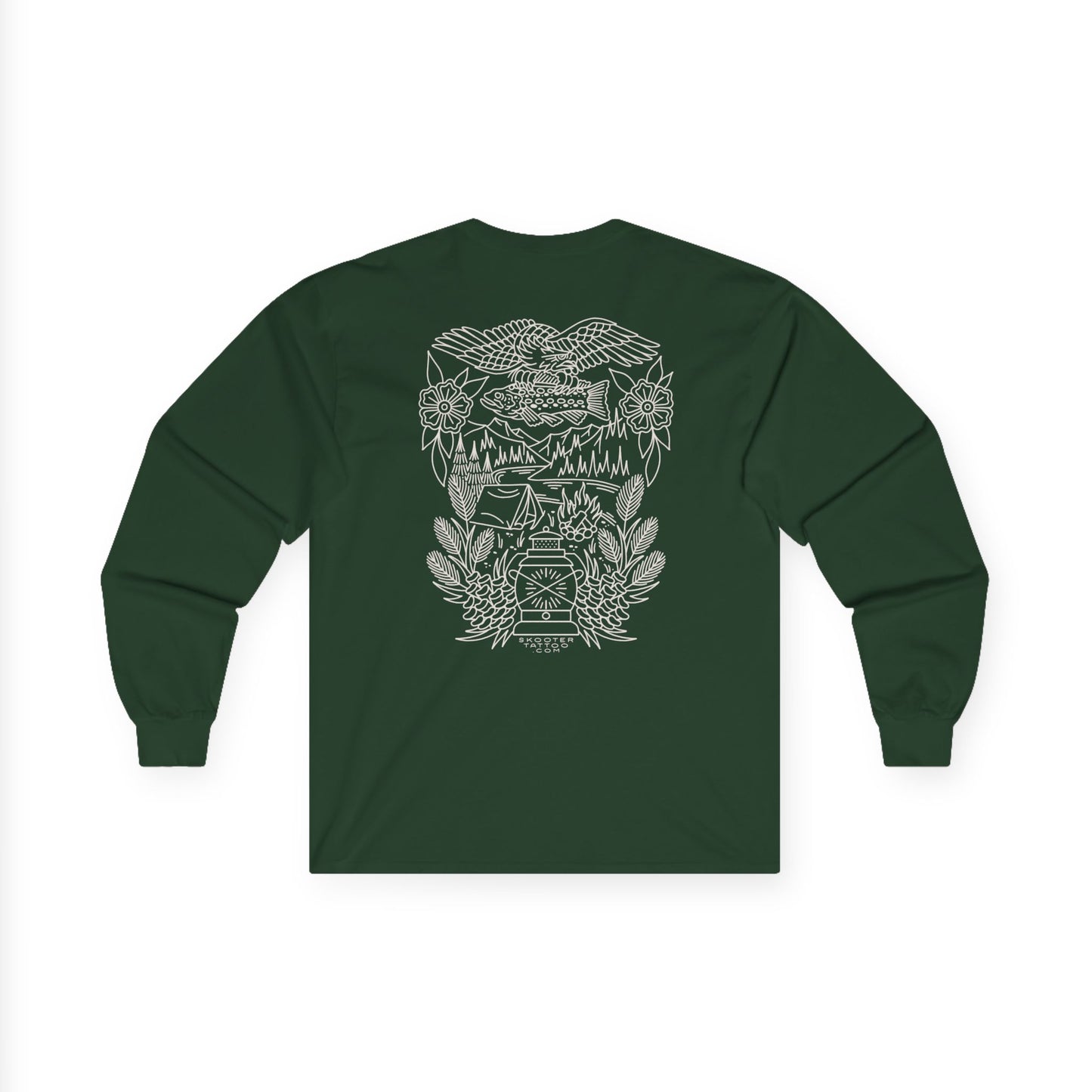 Camping Long Sleeve Tee