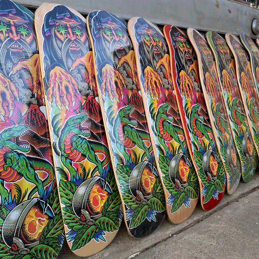 Magical skateboard
